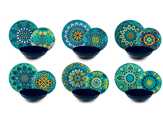 62503 "MANDALA MEDITERRANEO" 18 PCS